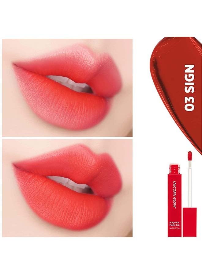 UNICORN GLOW Magnetic Matte Lip 03 Sign - Image 4