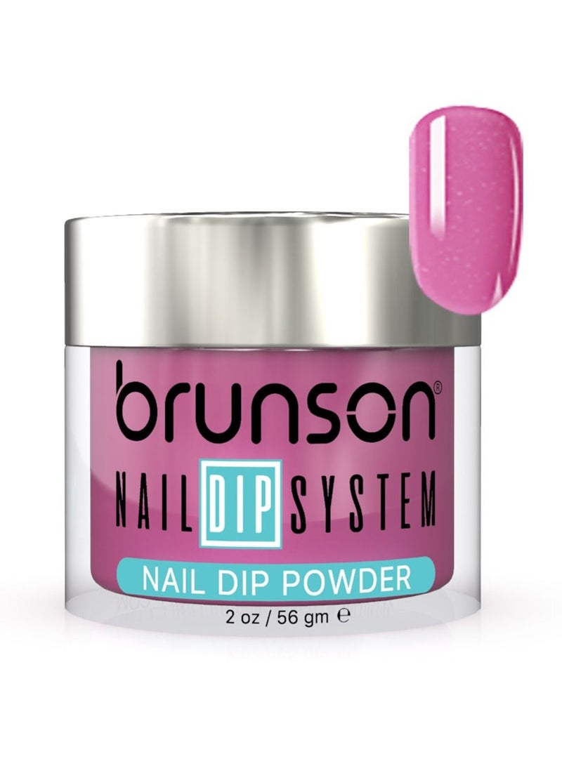 brunson Nail Dipping Powder 56gm, No Nail Lamp Needed for Curing French Nail Art Powder for nail dip system