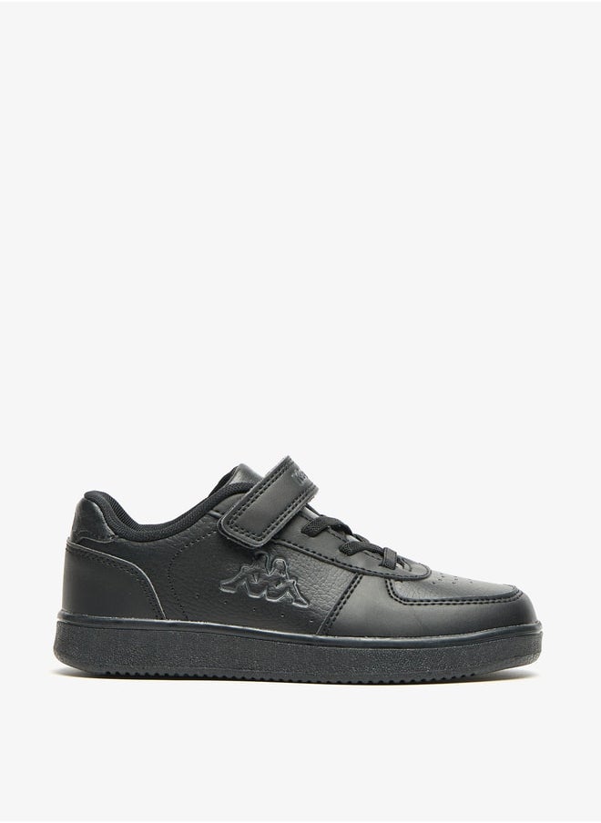 Kappa - Boys Panelled Sports Shoes with Hook and Loop Closure - Image 1
