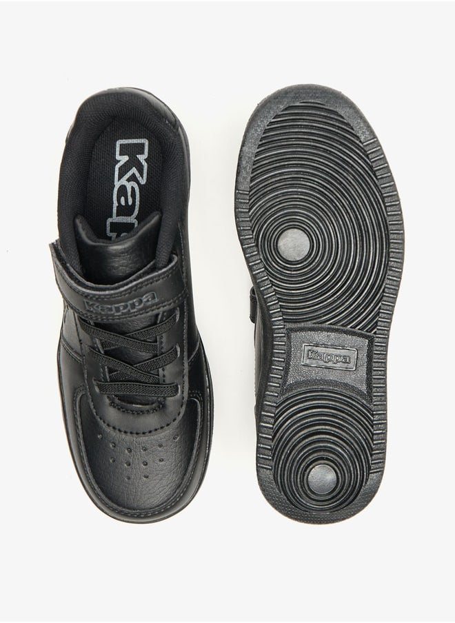 Kappa - Boys Panelled Sports Shoes with Hook and Loop Closure - Image 1