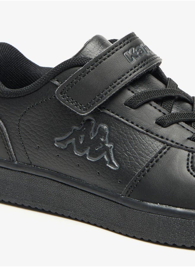 Kappa - Boys Panelled Sports Shoes with Hook and Loop Closure - Image 1
