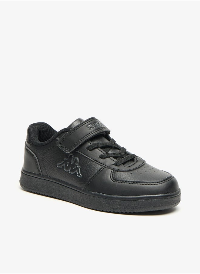 Kappa - Boys Panelled Sports Shoes with Hook and Loop Closure - Image 1