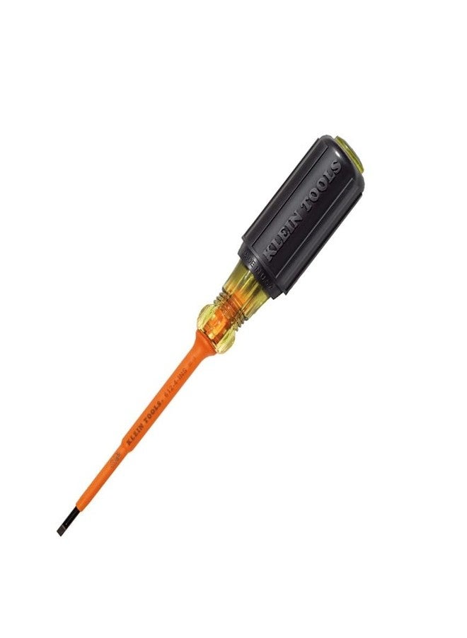 Klein Tools 612-4-INS Insulated 1/8-Inch Slotted Screwdriver, 4-Inch - Image 5