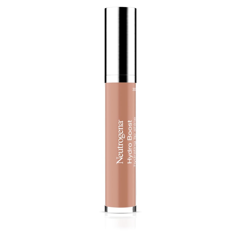 Neutrogena Hydro Boost Moisturizing Lip Gloss, Hydrating Non-Stick and Non-Drying Luminous Tinted Lip Shine with Hyaluronic Acid to Soften and Condition Lips, 15 True Nude Color, 0.10 oz - Image 3