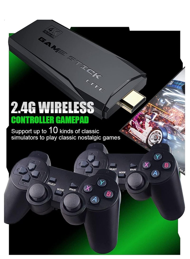 TIGER 4k smart video game tv stick, video game consoles,10,000 games 32/64gb retro classic gamin 2.4g wireless gamepads controller (64g,10000+ games) - Image 4
