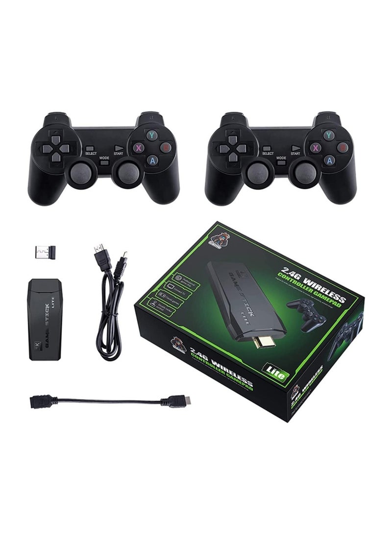 TIGER 4k smart video game tv stick, video game consoles,10,000 games 32/64gb retro classic gamin 2.4g wireless gamepads controller (64g,10000+ games) - Image 1