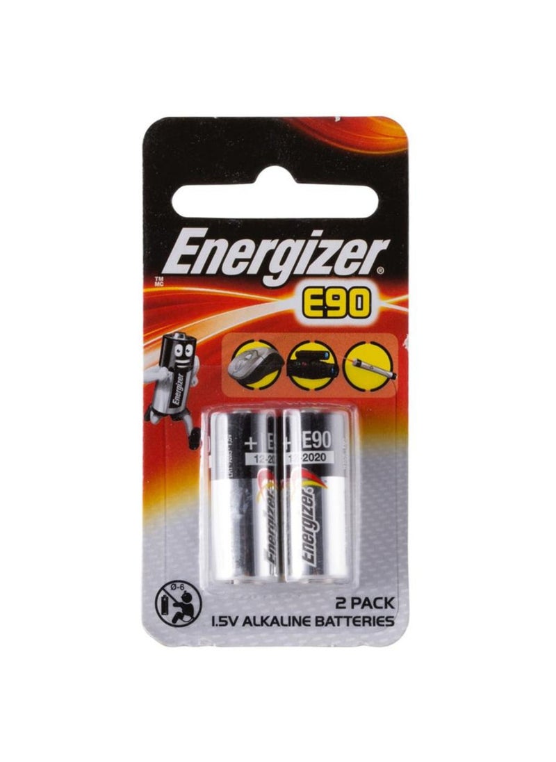Energizer E90 Mini Alkaline Batteries Pack Of 2 