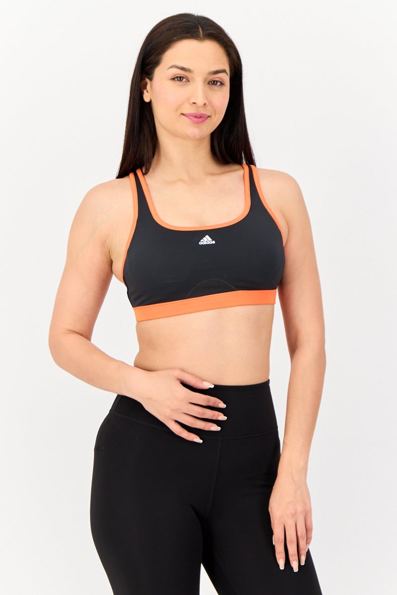 Adidas Women Sportswear Fit Training Padded Sport Bra, Multicolor - Image 1