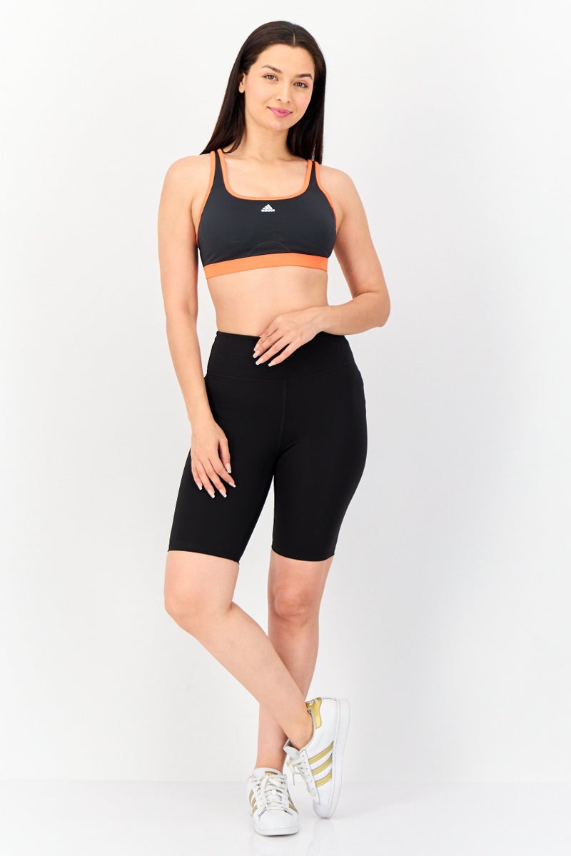 Adidas Women Sportswear Fit Training Padded Sport Bra, Multicolor - Image 2