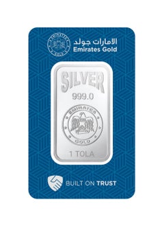 Emirates Gold Emirates | 11.664g Pure Silver Bar 999 - 1 Tola  - Image 1