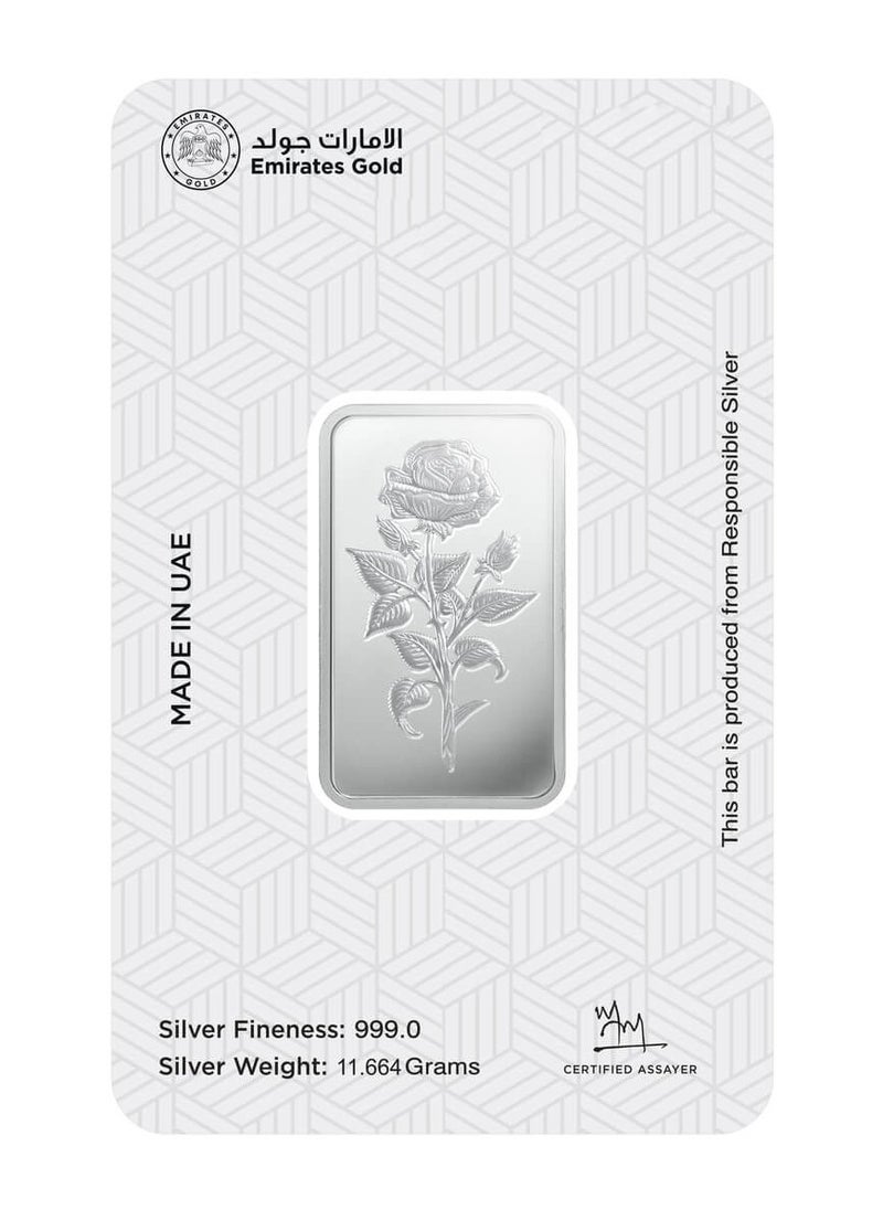 Emirates Gold Emirates | 11.664g Pure Silver Bar 999 - 1 Tola  - Image 2