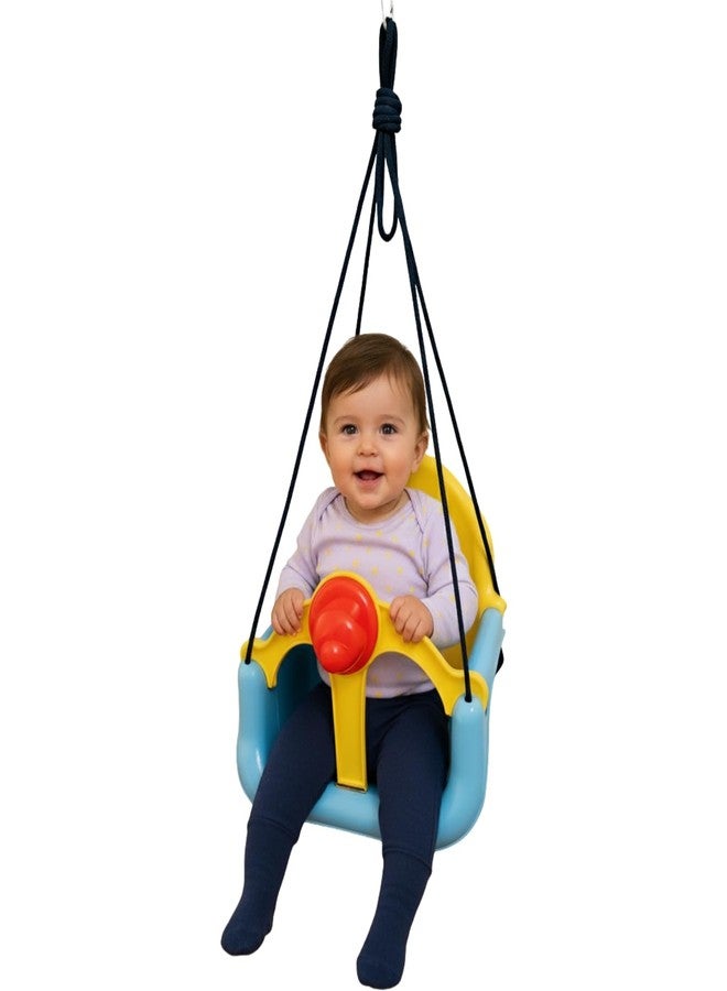 playmore Swing for Kids, Adjustable Baby Swing Toy for Indoor and Outdoor, Baby Swing Jhula for 0 to 3 Year Baby - Image 1