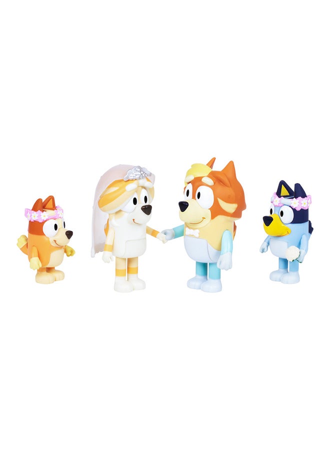 BLUEY S10 Figure 4Pk Special Set  - Image 3