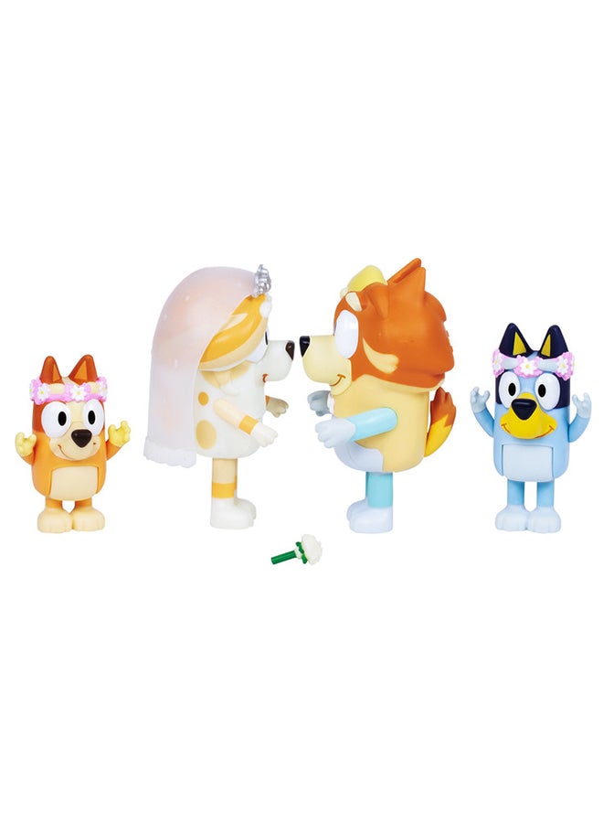 BLUEY S10 Figure 4Pk Special Set  - Image 2