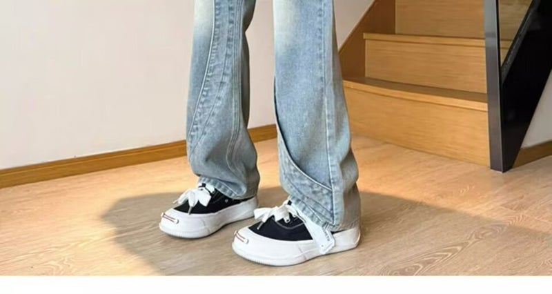 Unisex Classic Denim Jeans Loose Fit Daily Outdoor Wear - Image 5