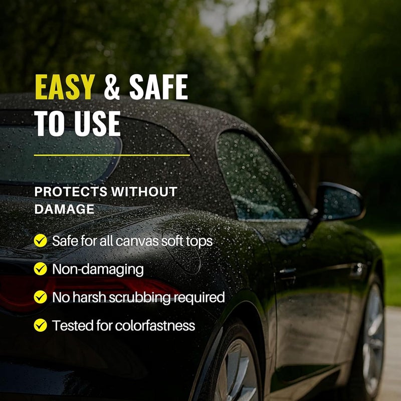 PROTEX Convertible Soft Top Care Kit with Cleaner & Waterproofer - 500ml - Image 5