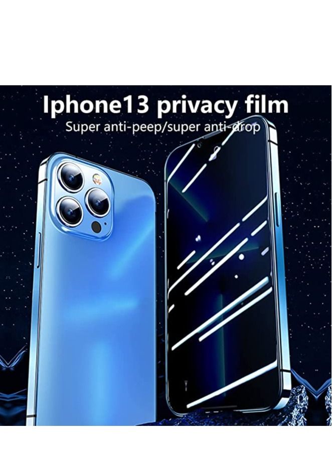 Y&D Screen Protector Compatible with iPhone 13 Pro Easy Install Kit [Premium Tempered Glass] Military Grade Glass Film Bubble Free Case Friendly Auto Alignment - Image 4