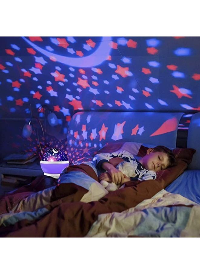 Color Changing with USB Cable, 360 Degree Rotation, Romantic Night Lighting for Baby Kids Women, Party Bedroom Decoration  - Image 3