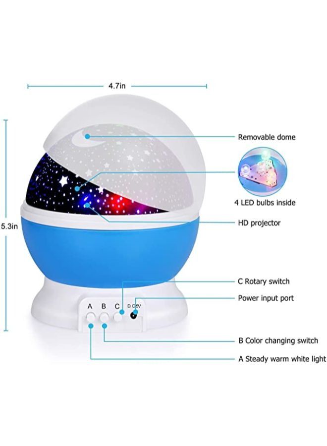 Color Changing with USB Cable, 360 Degree Rotation, Romantic Night Lighting for Baby Kids Women, Party Bedroom Decoration  - Image 2