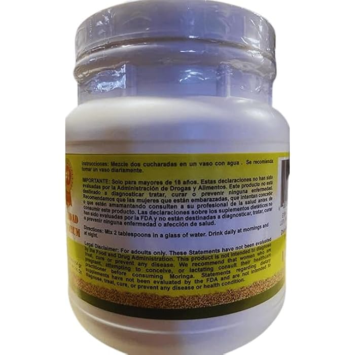 LO+NATURAL Leche de Alpiste (454g) Canary Seed Milk / 100% Natural Suplemento Alimenticio Bote - Image 4