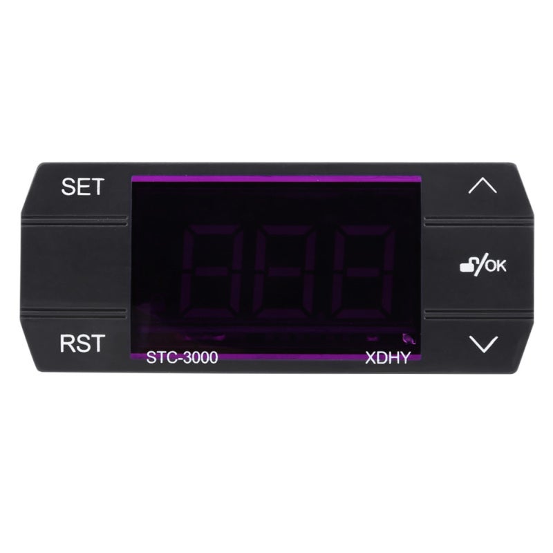 Mini Temperature Controller -55 To 120°C 0.1°C Accuracy With Touch Switch - Dual Heating Cooling Function Digital Thermostat for Farms Greenhouse Refrigeration House - Image 3