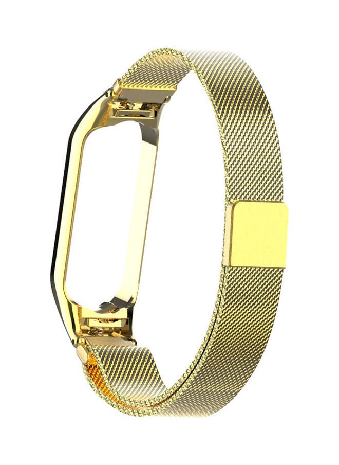NIBEMINENT - Milanese Replacement Band For Xiaomi 5/6 Gold - Image 1