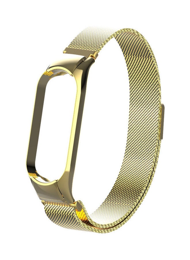 NIBEMINENT - Milanese Replacement Band For Xiaomi 5/6 Gold - Image 1