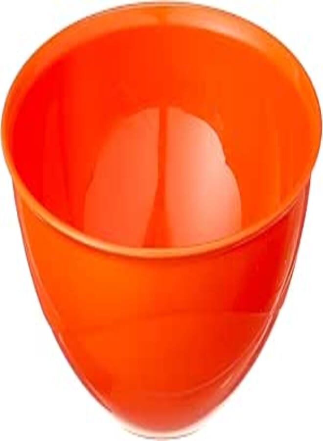 Plastic Round Bowl 1 Liter - Orange