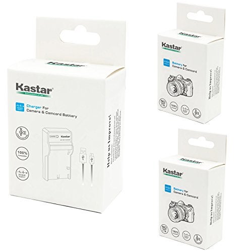 Kastar بطارية كاستار (X2) وشاحن USB رفيع لكاميرات كوداك KLIC-7001 وكوداك EasyShare M320، M340، M341، M753 Zoom، M763، M853 Zoom، M863، M893 is، M1063، M1073 is، V550، V570، V610، V705، V750 - Image 5