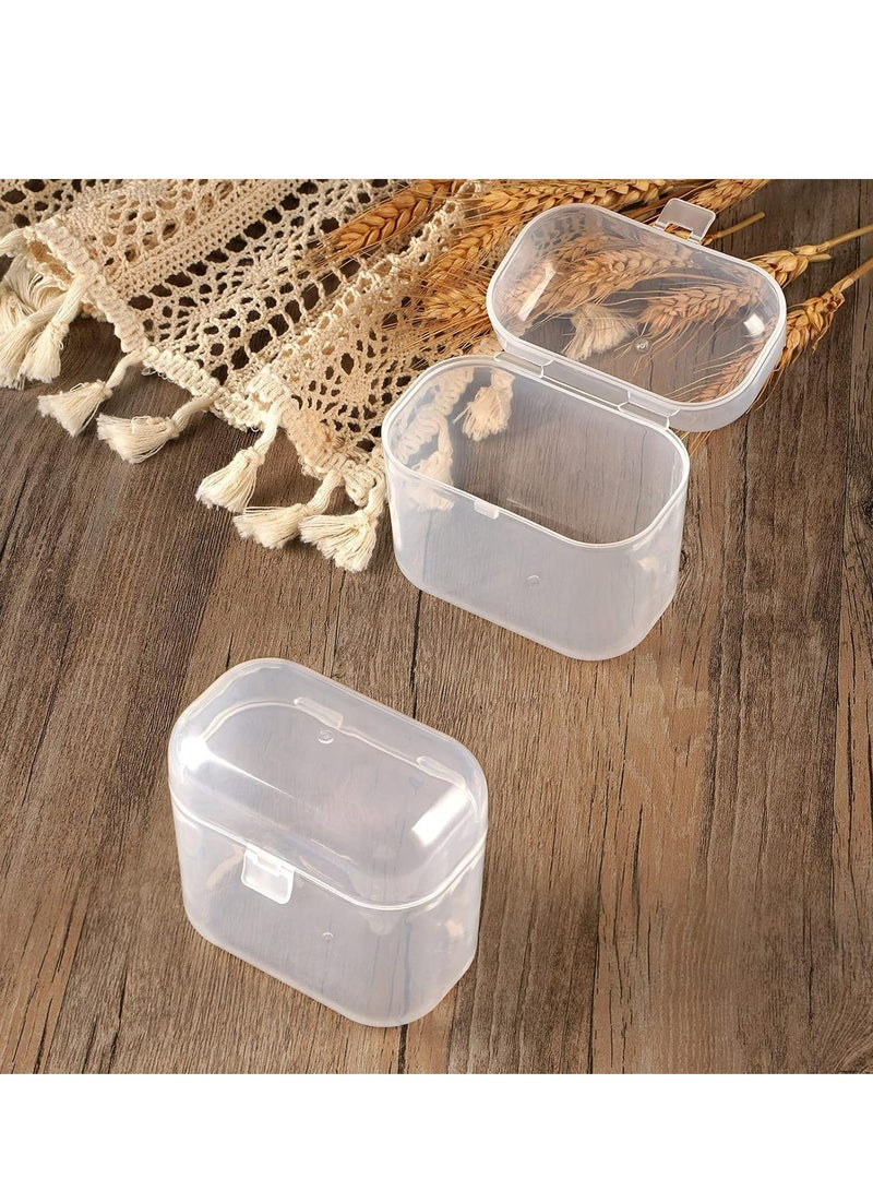 Loquat 4Pcs Clear Pacifier Case Universal Pacifier Holder Pacifier Storage Box for Home Travel - Image 5