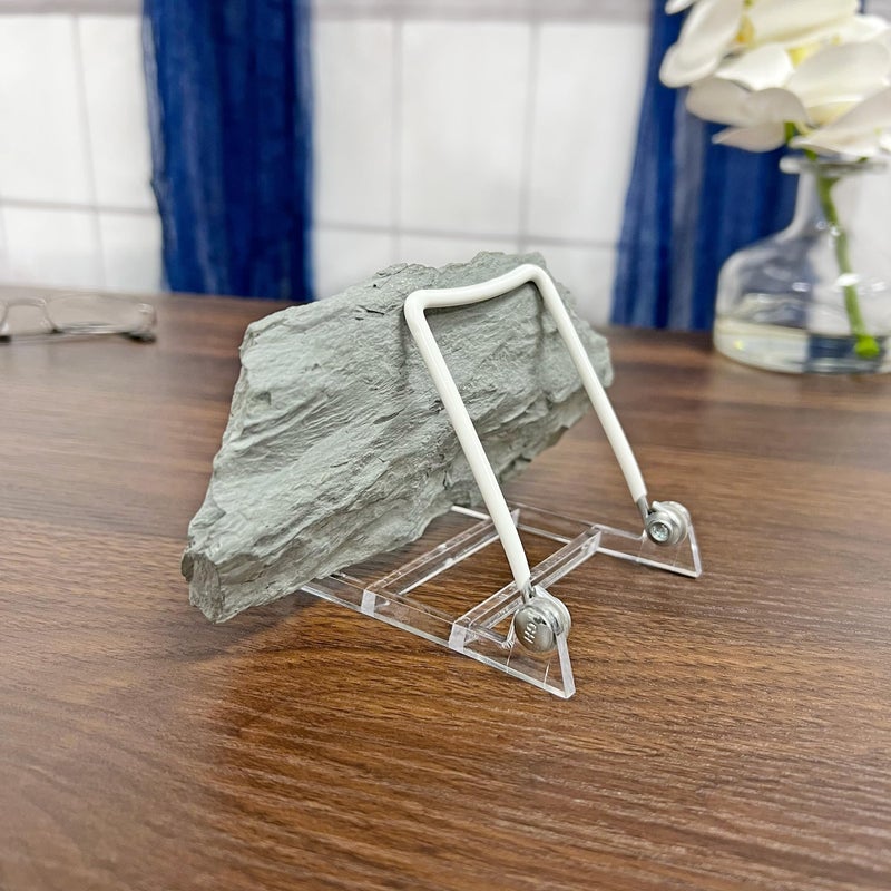 GIBSON HOLDERS 1PL Adjustable White Wire and Clear Acrylic Display Easel, 2.75" W x 3.75" D x 3.5" H, Pack of 3 - Image 5