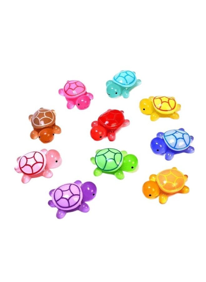 Colorful Luminous Little Turtle Toy Model Ornaments Doll Marine Luminous Animal Blind Bag Doll Big Turtle New-Color:Luminous Color Big Turtle [50 Pieces] - Image 5
