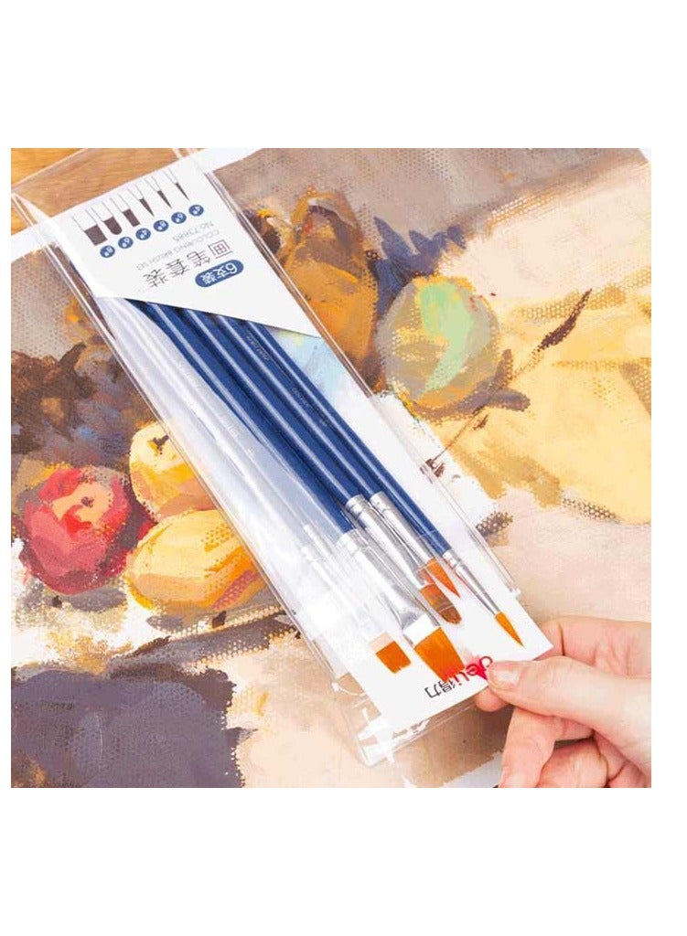 Deli 6-Piece Colouring Brush Set - Image 5