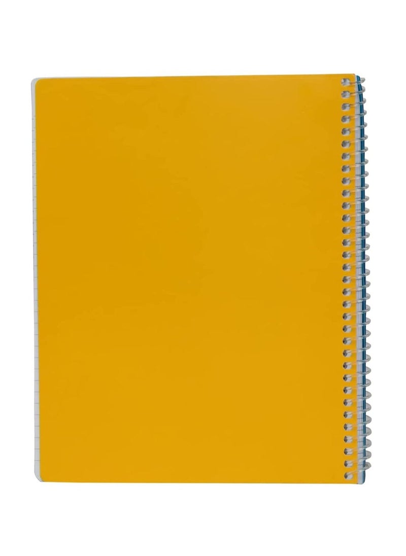 Maxi - 200-Sheet 5-Subject Notebook B5 Size Multicolour Pack of 6 Pieces - Image 1