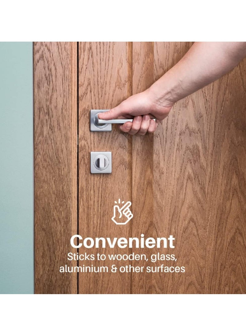 Oasisgalore Child Proof Door Lever Lock - Door Handle Lock - No Drilling Child Safety Door Handle Locks (2 Pack)  - Image 3