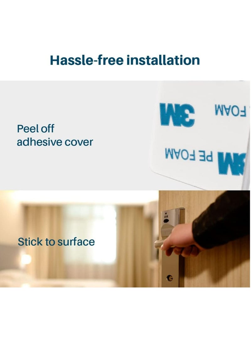 Oasisgalore Child Proof Door Lever Lock - Door Handle Lock - No Drilling Child Safety Door Handle Locks (2 Pack)  - Image 5