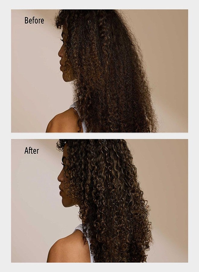 Grospe Black Castor Oil Curl Defining Cream, Hydrating Argan Oil Hair Mask Curl Cream for Enhances Wavy Hair and Curly Hair Smoothing Curling Cream for Long-Lasting Styling Volume and Reduces Frizz - Image 3