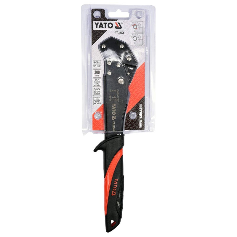 Yato YT22005 Auto Adjustable Pipe Wrench 1638mm Hand ToolsAdjuatable Pipe WrenchPipe CutterCutting Tools - Image 3