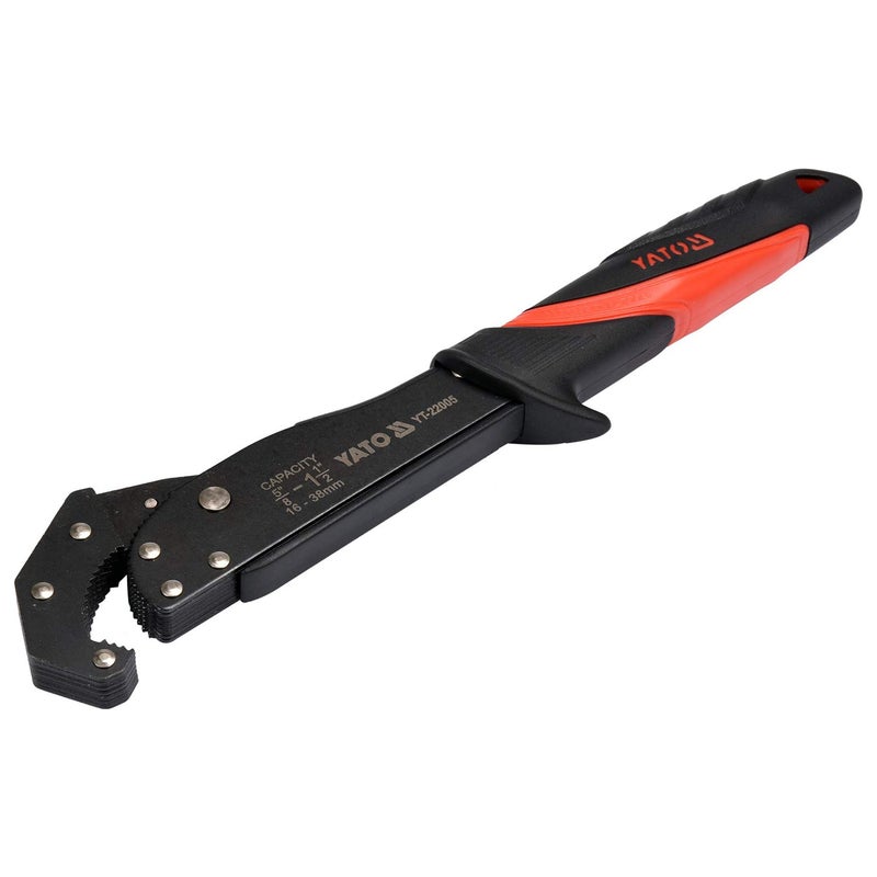 Yato YT22005 Auto Adjustable Pipe Wrench 1638mm Hand ToolsAdjuatable Pipe WrenchPipe CutterCutting Tools - Image 2