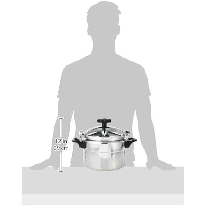 هوم ميكر طنجرة ضغط من الألومنيوم سعة 6 لتر - Image 5
