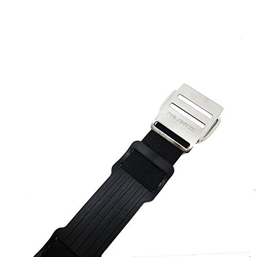 Palantic Tech Diving Backplate Adapter with 2 Tank Straps System Set Silver - Image 3