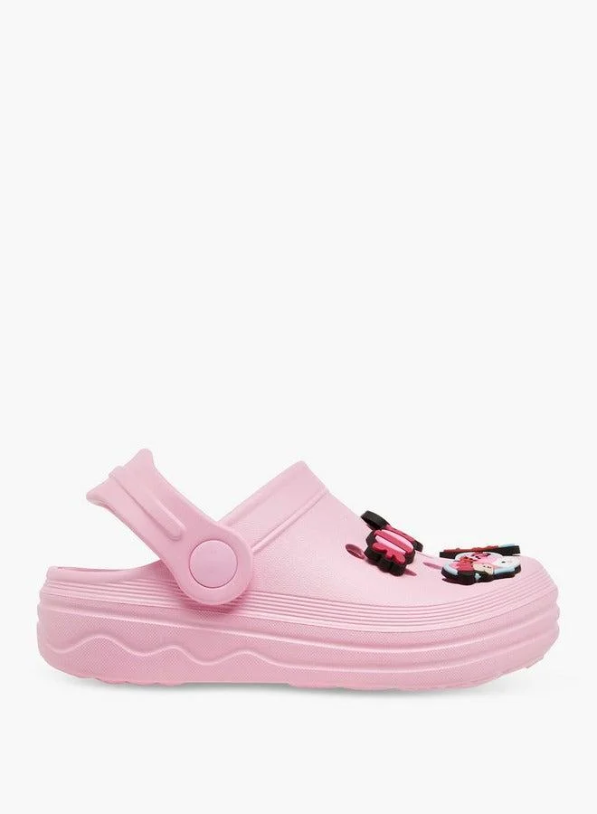 Disney Minnie Mouse Jibbitz Clogs with Backstrap
