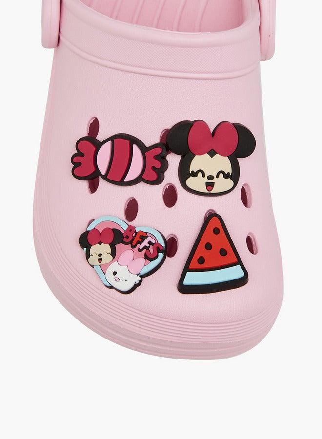 Disney Minnie Mouse Jibbitz Clogs with Backstrap - Image 4