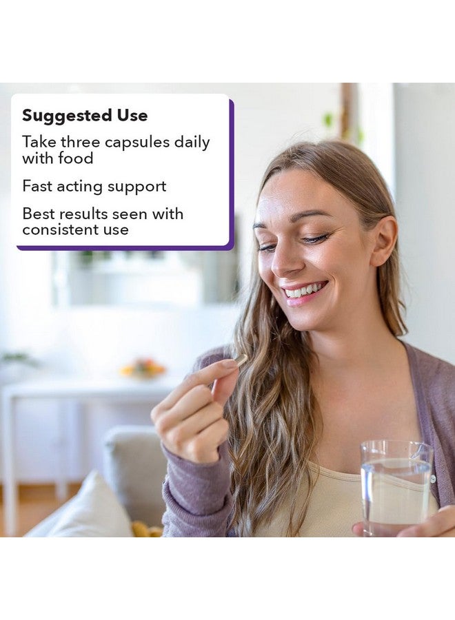 لايف سيزنز Lung Capaci-T - مكمل لدعم الجهاز التنفسي - CoQ10، N-Acetyl Cysteine، Boswellia، Eucalyptus، Mullein، Green Tea، Nettle & Peppermint - يزيد من سعة الأكسجين ويقلل من المخاط - 90 كبسولة - Image 2