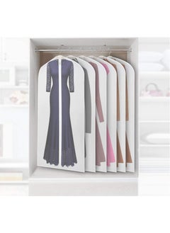 XiuWoo 5-Piece Foldable Extra Long Suit Washable Clear Lightweight Dress Garment Bag and Dance Costumes Organizer set  - Image 4