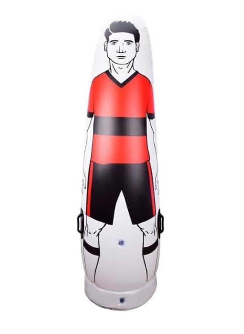 سبال معدات تدريب كرة القدم البلاستيكية القابلة للنفخ دمية كرة القدم لحارس المرمى دمية تدريب كرة القدم - Image 1