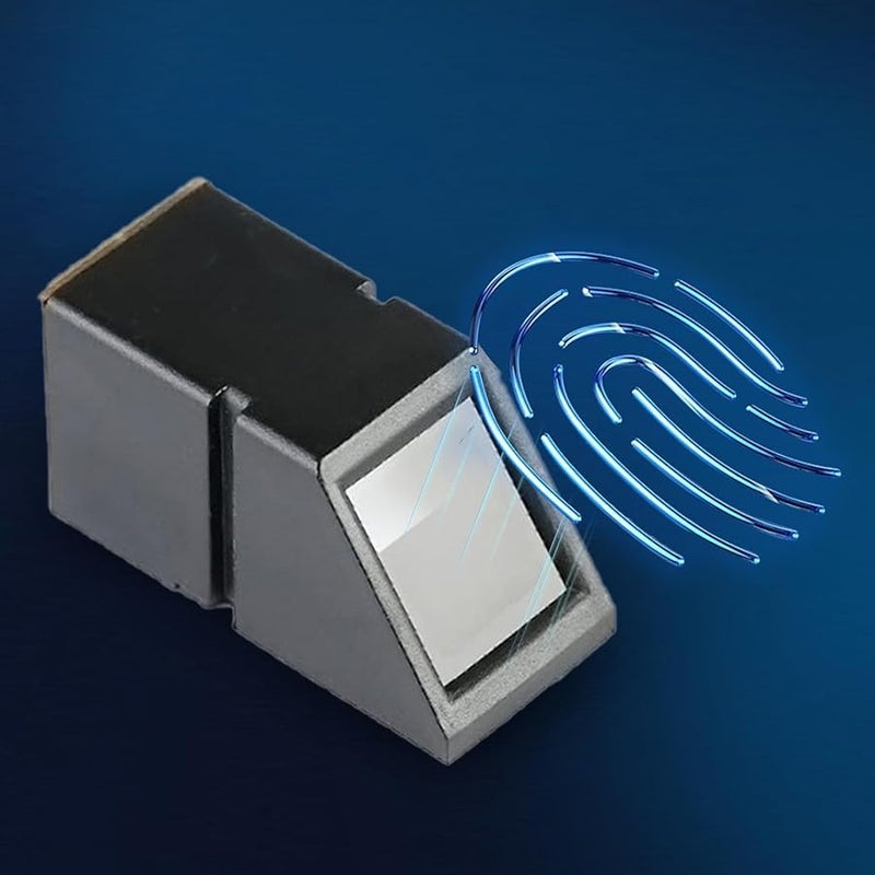 R307 قارئ بصمة الإصبع البصري وحدة سوداء مستشعر عالي الحساسية تخزين 1000 بصمة جهاز تحكم في الوصول حضور - Image 1