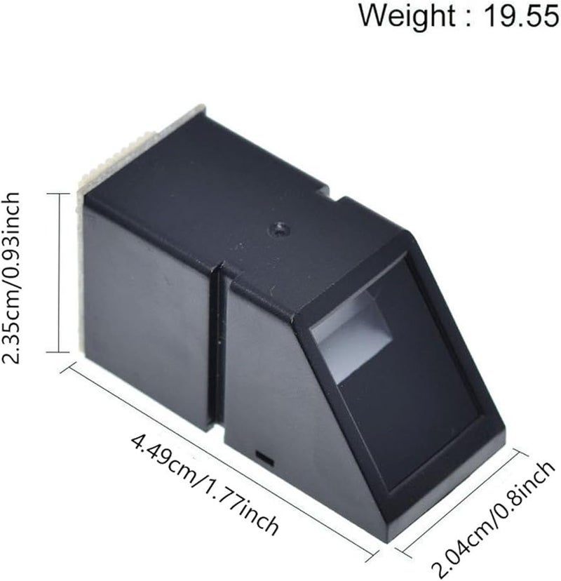 R307 قارئ بصمة الإصبع البصري وحدة سوداء مستشعر عالي الحساسية تخزين 1000 بصمة جهاز تحكم في الوصول حضور - Image 4