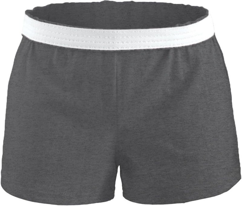 Girls' Cheer Shorts (Heather Grey/Large)