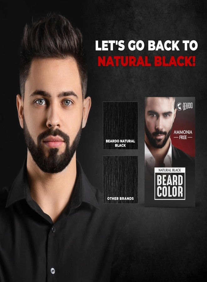 Beardo Beard Color For Men - Natural Black, 60ml | Long Lasting | No Ammonia | Easy to apply, No Stain Beard Hair Colour for men | Skin Friendly Hair dye - Image 5